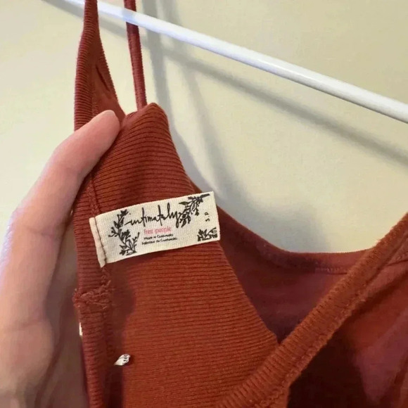 Free People Three Day Weekend Tank. Burnt Henna. NWT - SIZE SMALL - Picture 6 of 6